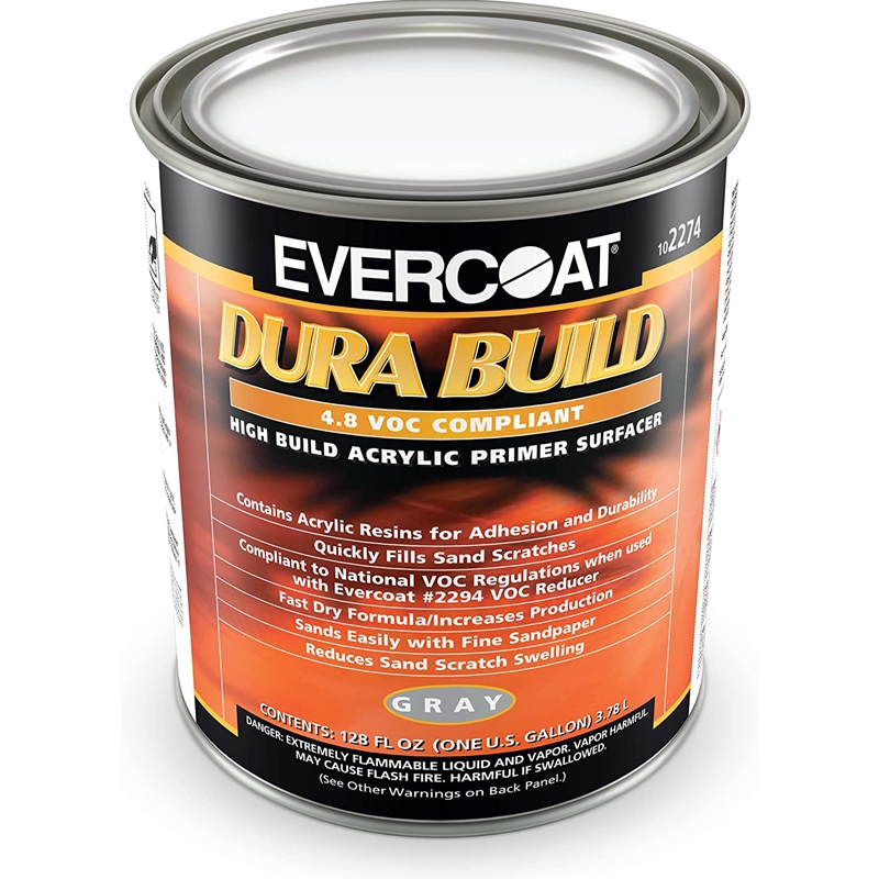 Evercoat Durabuild Acrylic Lacquer Primer Grey Gallon-2274