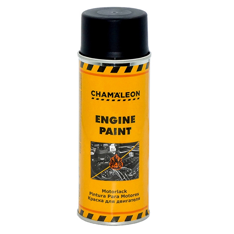Genesis Auto Body Supply - Chamaleon Black Matt Engine Paint 400