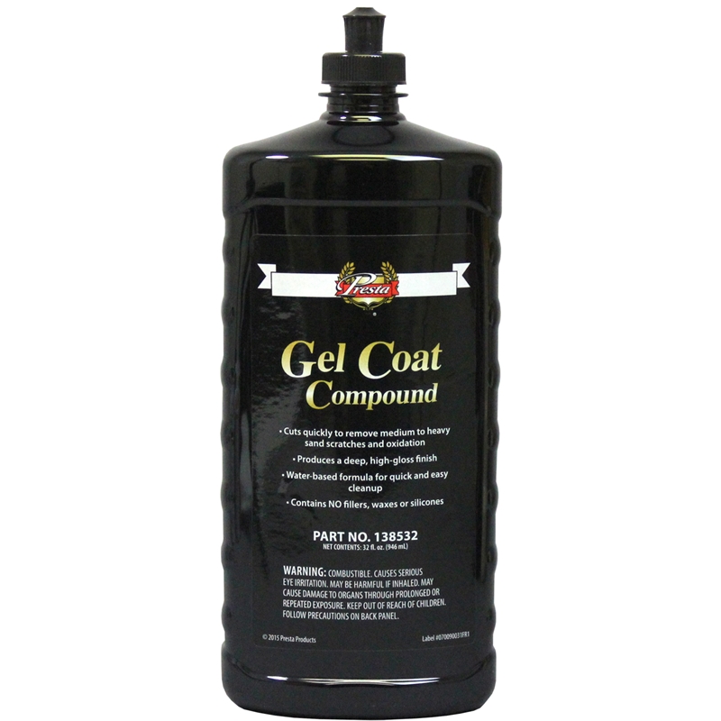 Presta Gelcoat Compound 32 Oz. - 138532