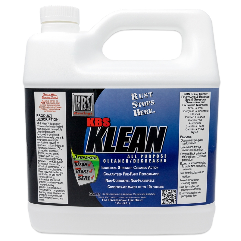 KBS Coatings Klean Gallon W/ Bottle & Sprayer - 2500
