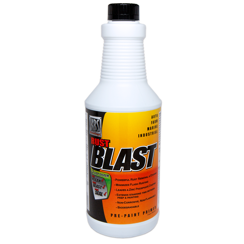 KBS Coatings Rustblast Quart W/Sprayer - 3400