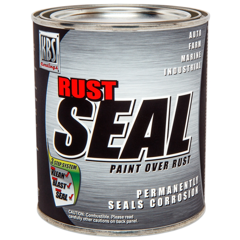 KBS Coatings Rustseal Gloss Black Gallon - 4501