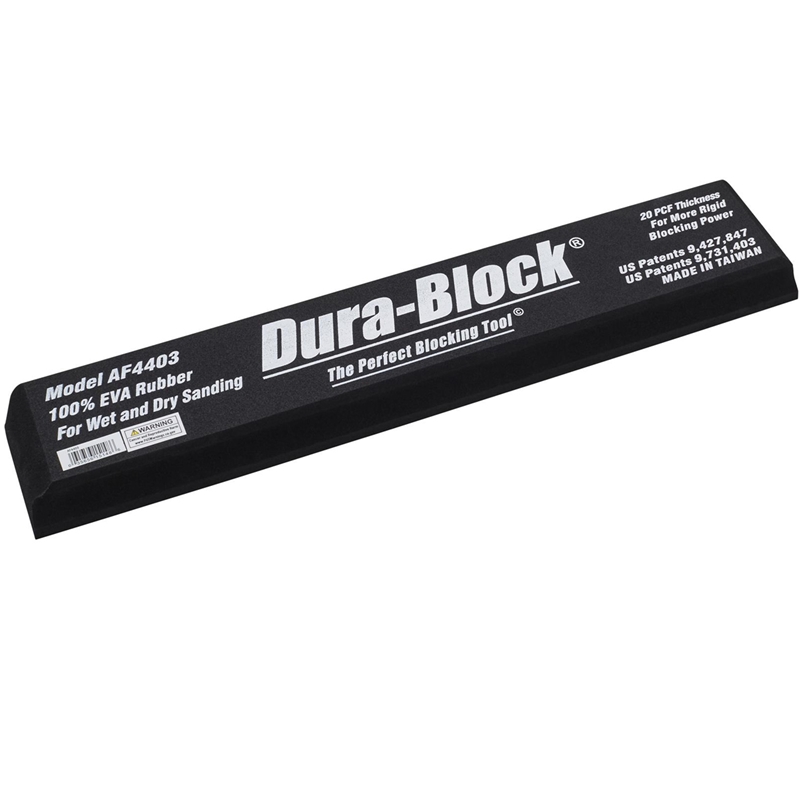 Dura-Block 16" X 1-1/2" X 2-5/8" Full Size Sanding Block W/ Psa Attachment - AF4403