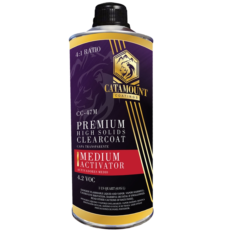 Catamount Coatings Medium Activator for CC-471 Clear Coat Quart - CC-47M