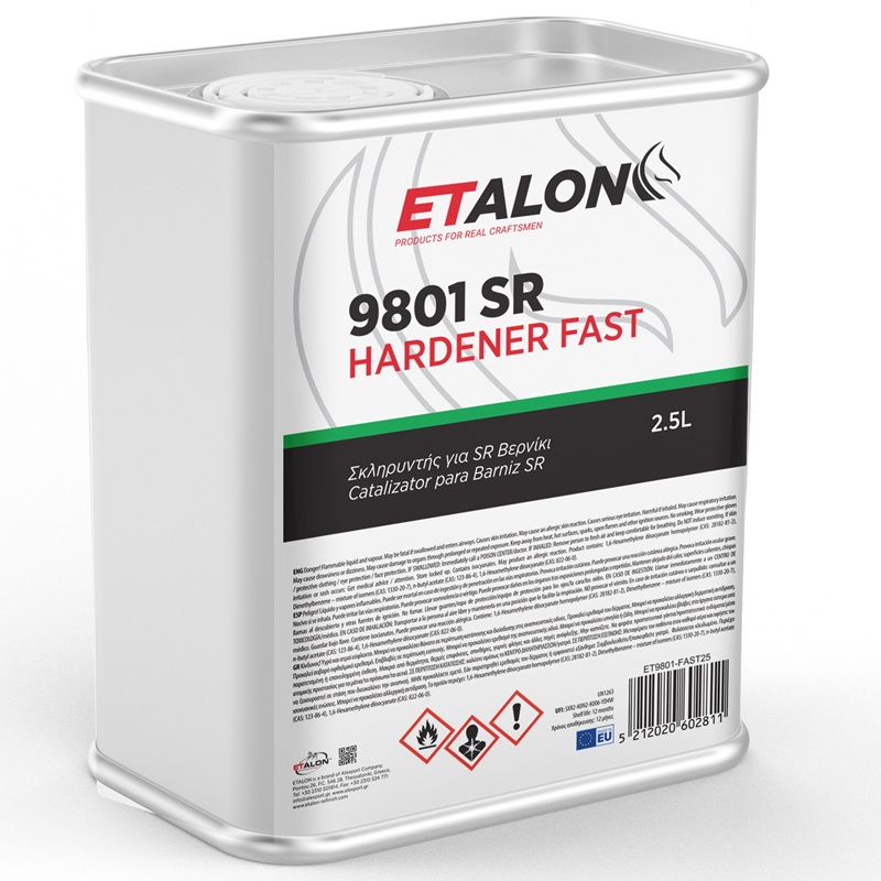 ETALON Normal Fast Hardener For 9850/9800 Clear Coat - ET9801-FAST25
