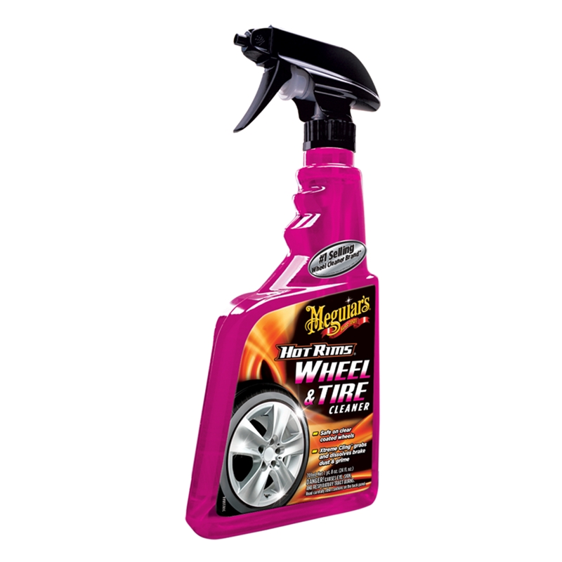 Meguiars Hot Rims Wheel Cleaner 24 Oz. Spray Bottle - G9524