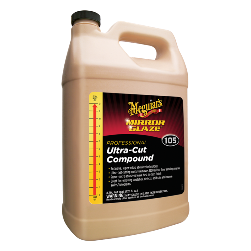 Meguiar's Mirror Glaze Ultra Cut Compound Gallon - M10501