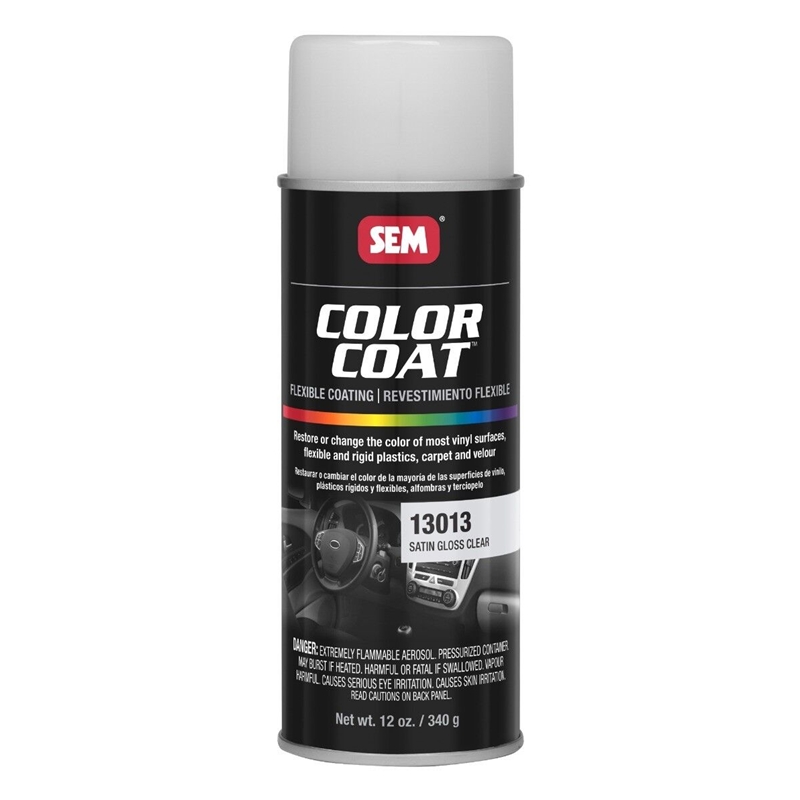 SEM Satin Gloss Clear 12 Oz. Aerosol - 13013