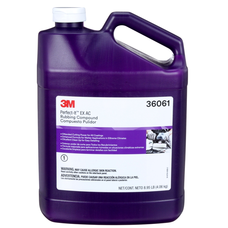 3M Perfect-It Ex Ac Rubbing Compound Gallon - 36061