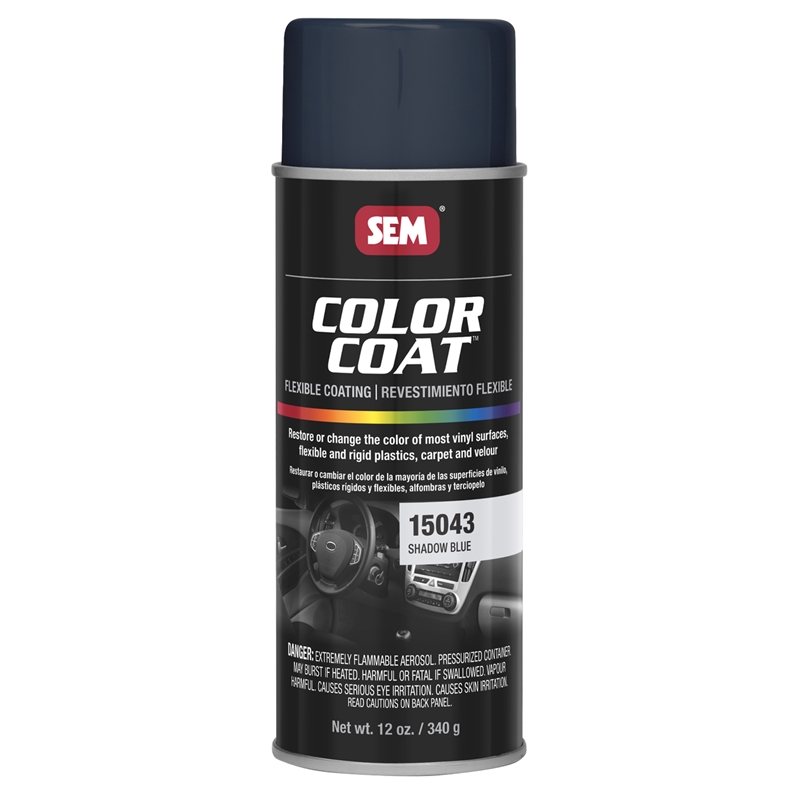 SEM Color Coat Shadow Blue 12 Oz. Aerosol - 15043