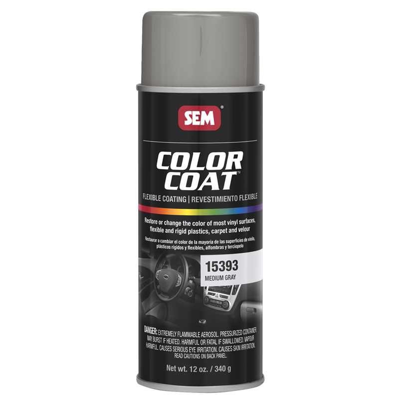 SEM Color Coat Medium Gray 12 Oz. Aerosol - 15393