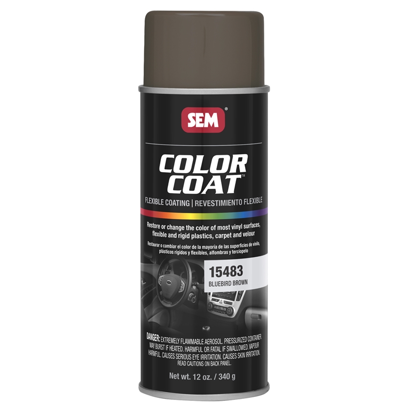 SEM Color Coat Bluebird Brown 12 Oz. Aerosol - 15483