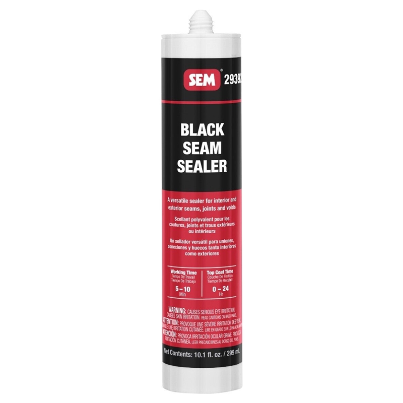 SEM Black Seam Sealer 10.1 Oz. Tube - 29392