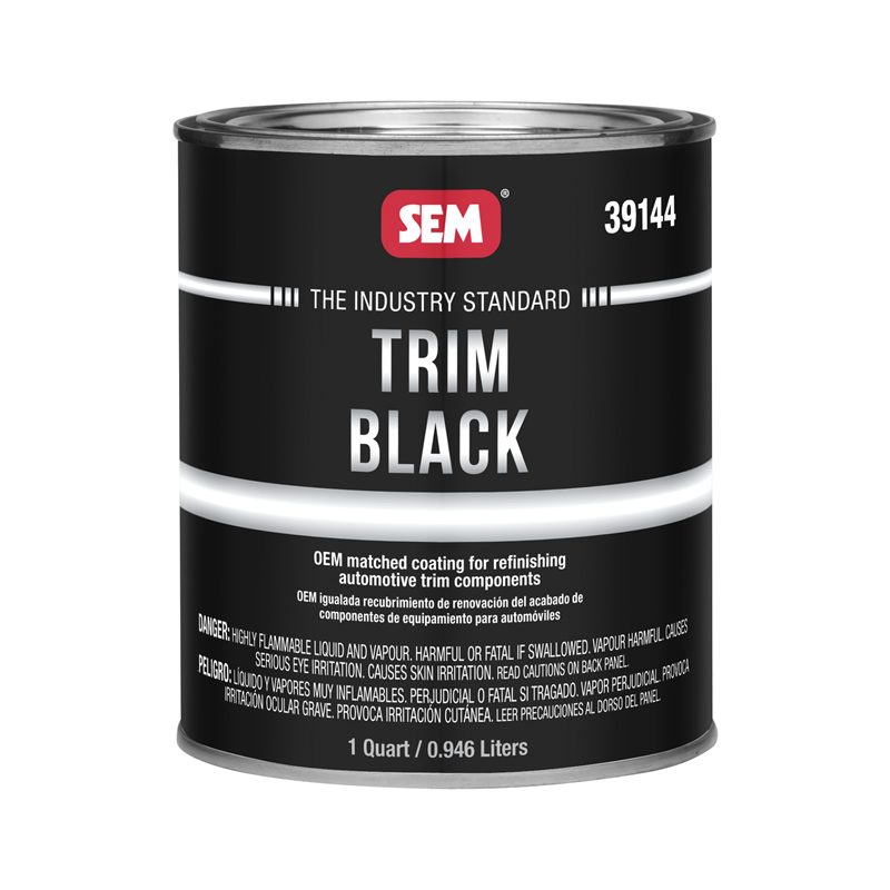 SEM Trim Paint Black Quart - 39144
