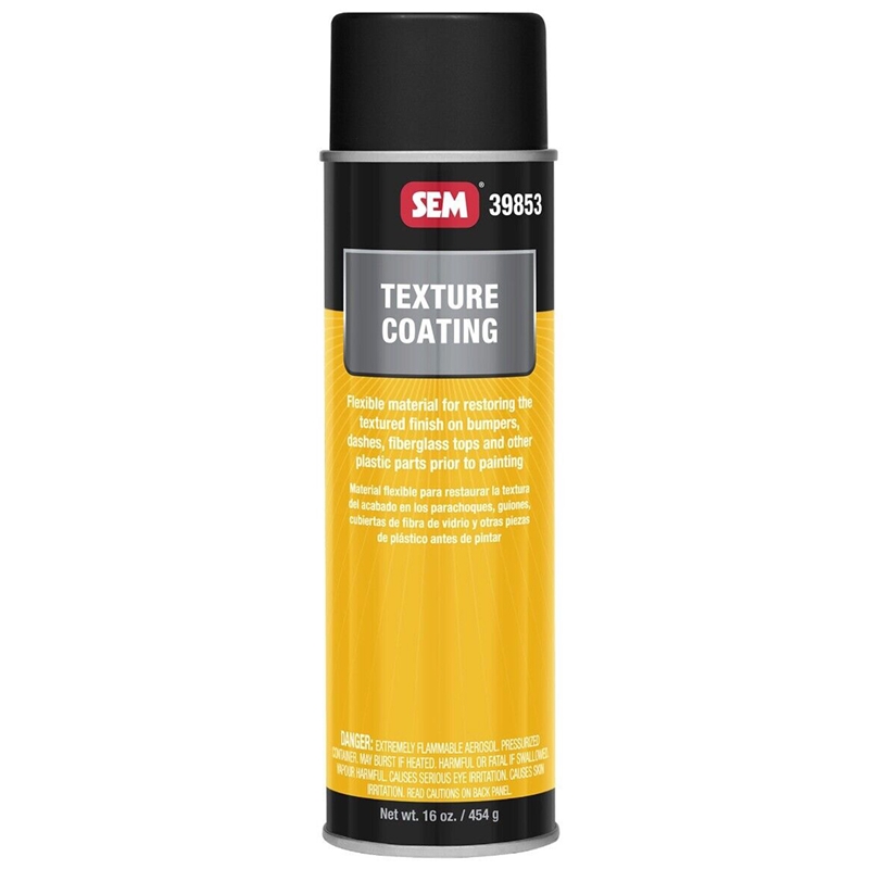 SEM Black Texture Coating 16 Oz. Aerosol - 39853