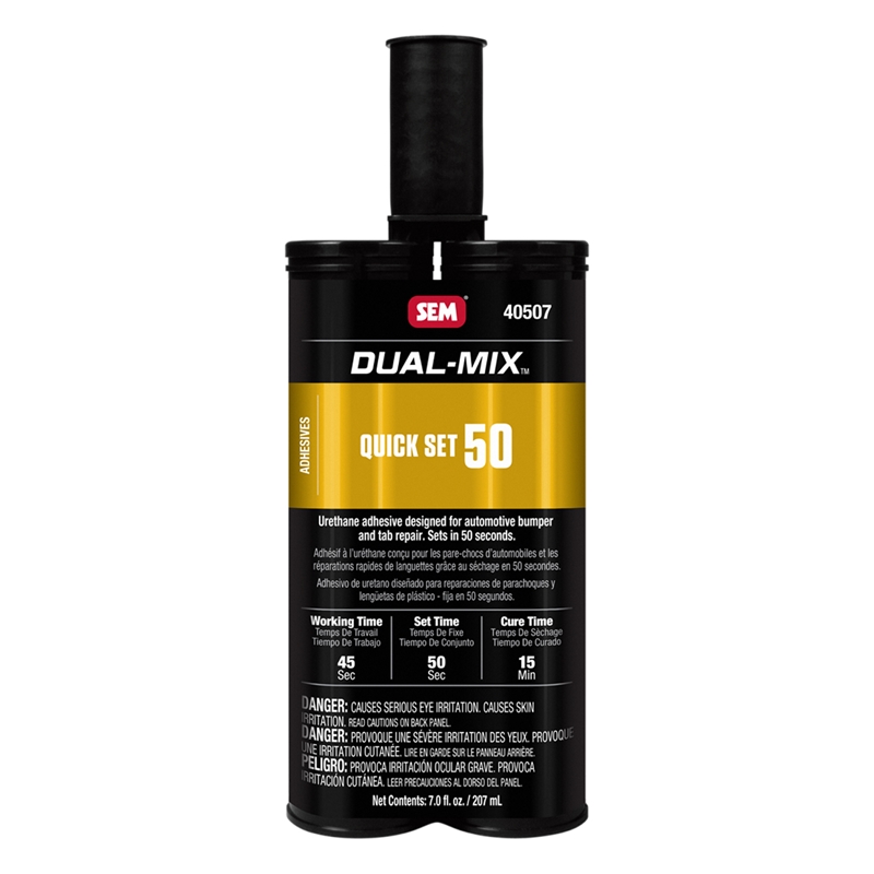 SEM Dual-Mix Quick Set Urethane Adhesive 7 Oz. Cartridge - 40507