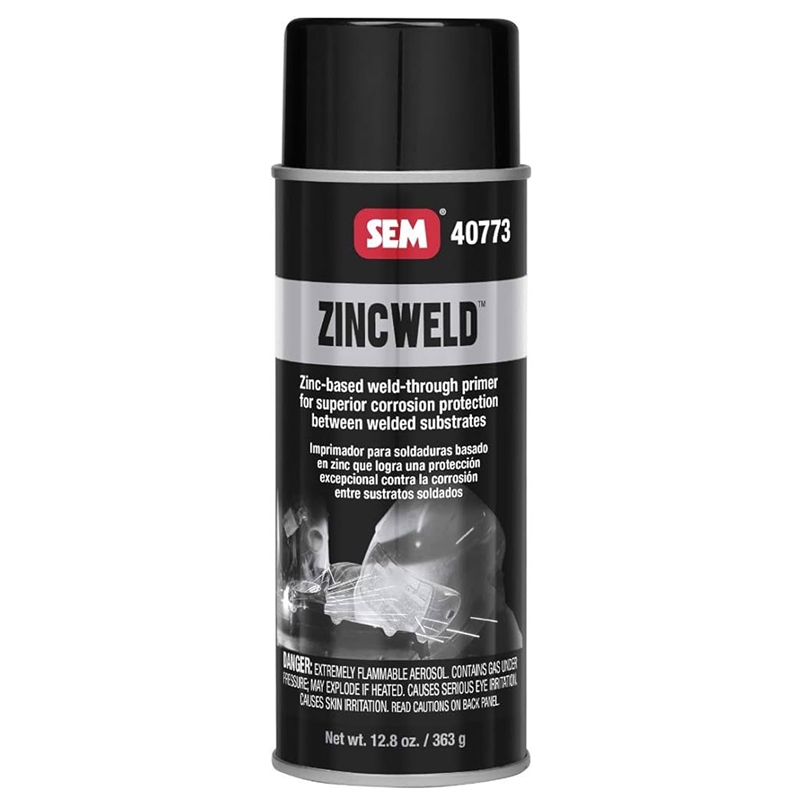 SEM Silver Zincweld Weld-Through Primer 12.8 Oz. Aerosol - 40773