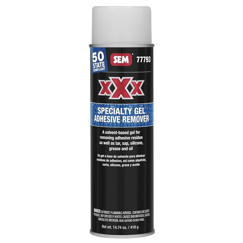 SEM Xxx Sepcialty Gel Adhesive Remover 14.74 Oz. Aerosol - 77793