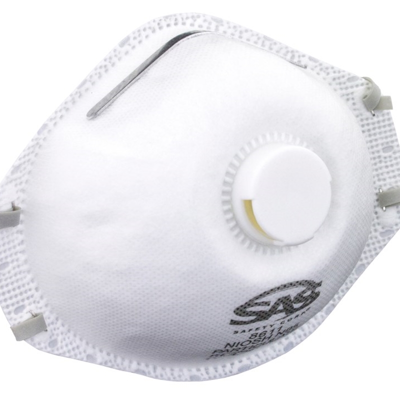 SAS N95 Valved Particulate Respirator Box of 10 - 8611