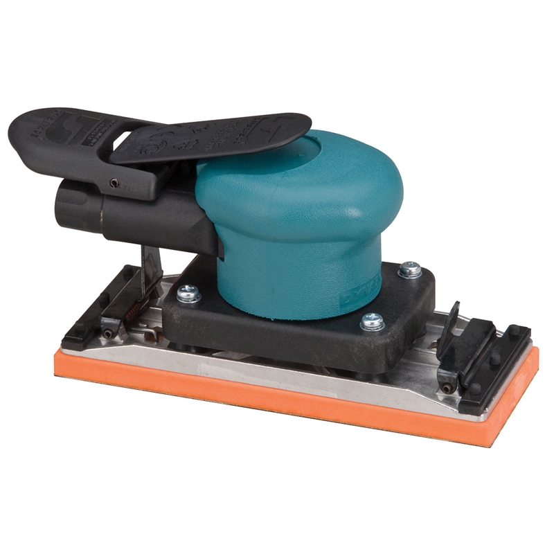 Dynabrade 2-3/4" (70 mm) W x 7" (178 mm) L Dynabug II Orbital Sander, Non-Vacuum with Clips - 58507