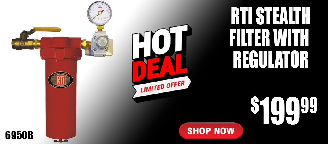 RTI STEALTH FILTER WITH REGULATOR