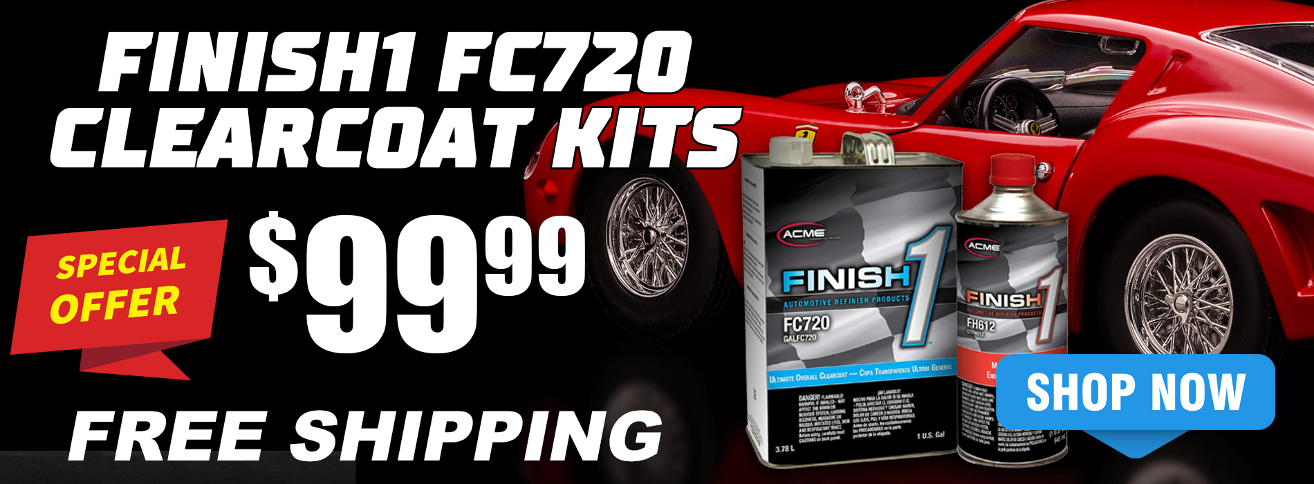 FINISH1 FC720 CLEARCOAT KITS
